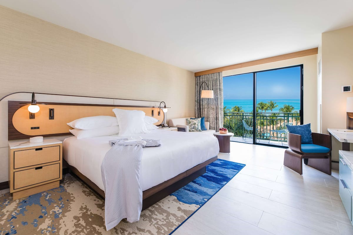 Premium bedding, down duvets, pillow-top beds, in-room safe