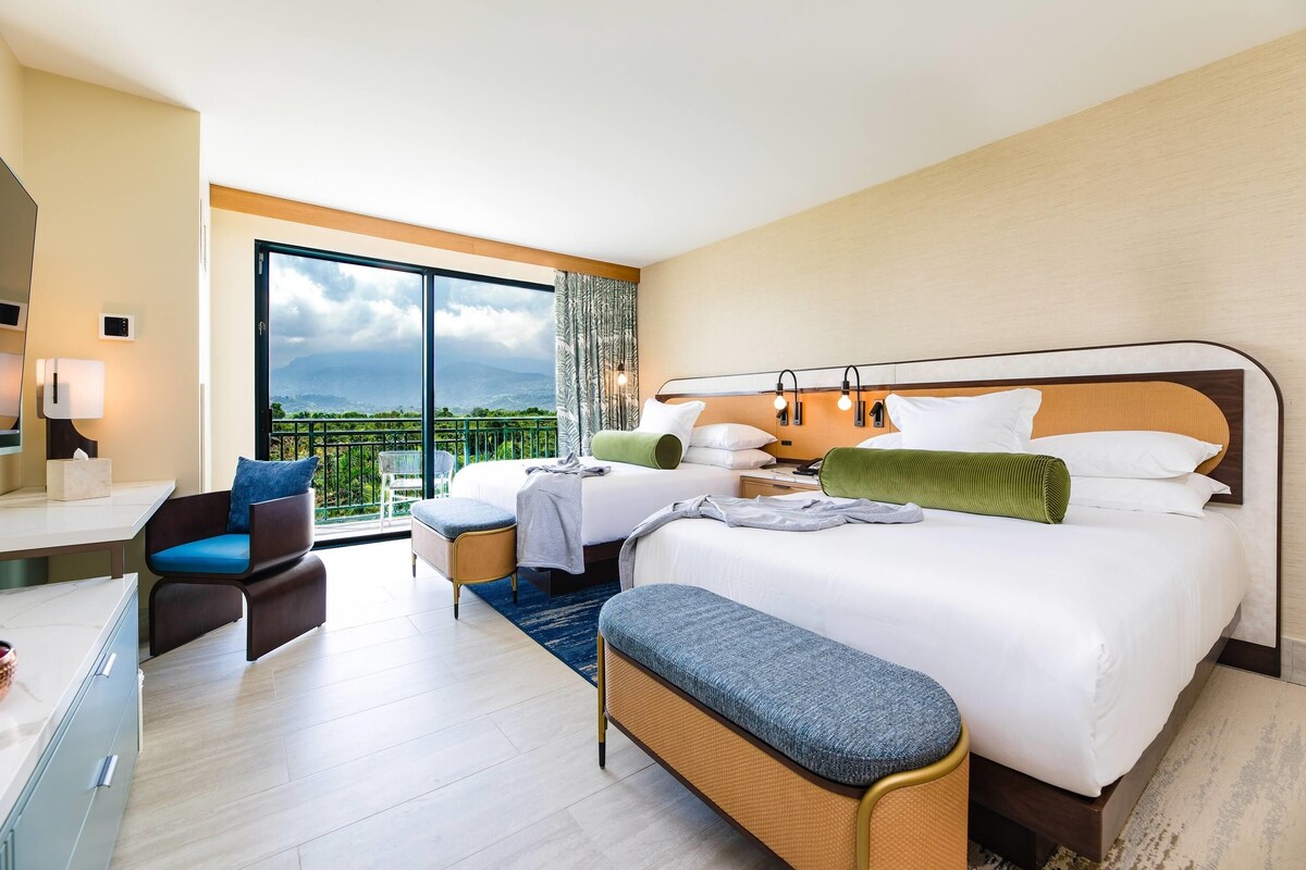 Premium bedding, down duvets, pillow-top beds, in-room safe