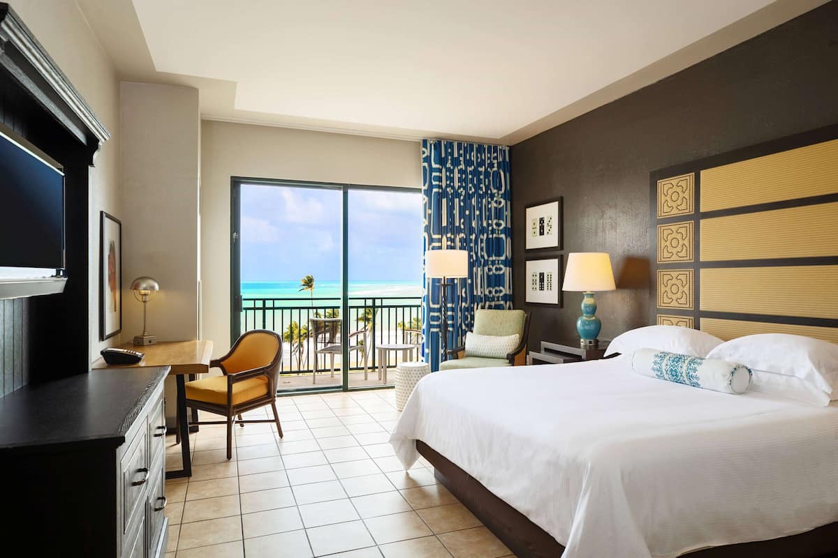 Premium bedding, down duvets, pillow-top beds, in-room safe