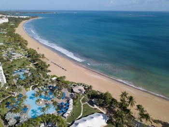 Aerial view at Wyndham Grand Rio Mar Rainforest Beach and Golf Resort