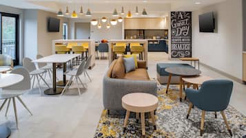 Free daily on-the-go breakfast