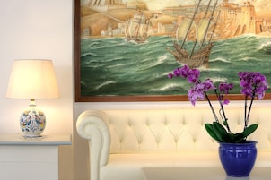 Sala de estar en el lobby
