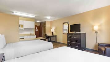 Studio, 2 Double Beds, Non Smoking