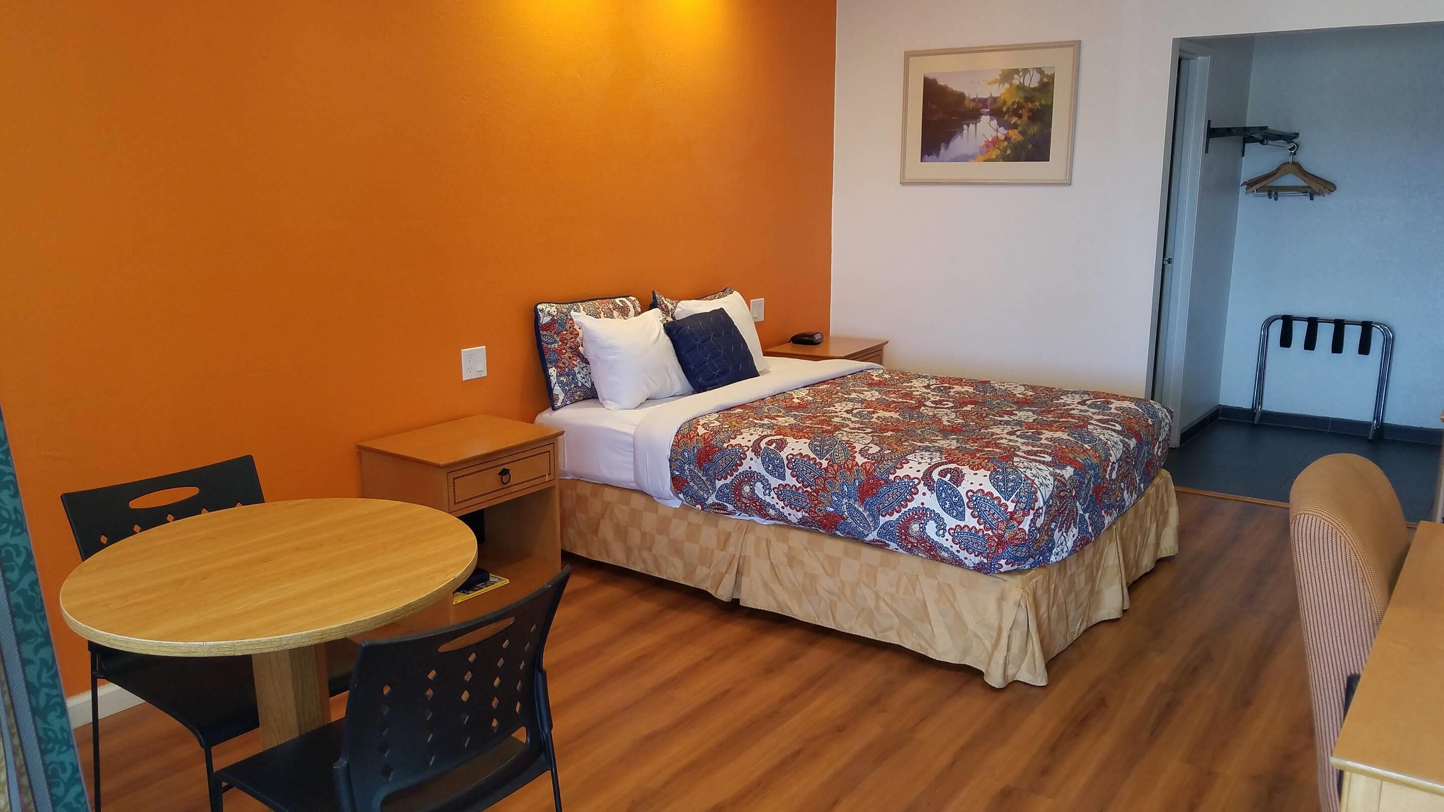Desk, laptop workspace, iron/ironing board (on request), rollaway beds