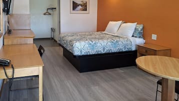 Desk, laptop workspace, iron/ironing board (on request), rollaway beds