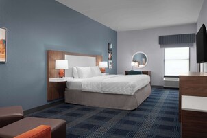 客房, 1 张特大床, 无烟房 | 客房内保险箱、办公桌、免费折叠床/加床、高速上网