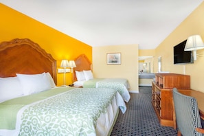 Desk, iron/ironing board, rollaway beds, free WiFi