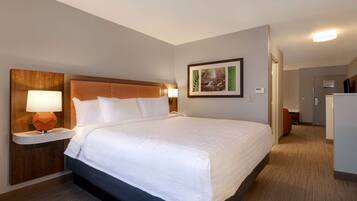 One king suite sofabed non smoking | 1 bedroom, in-room safe, iron/ironing board, free cribs/infant beds