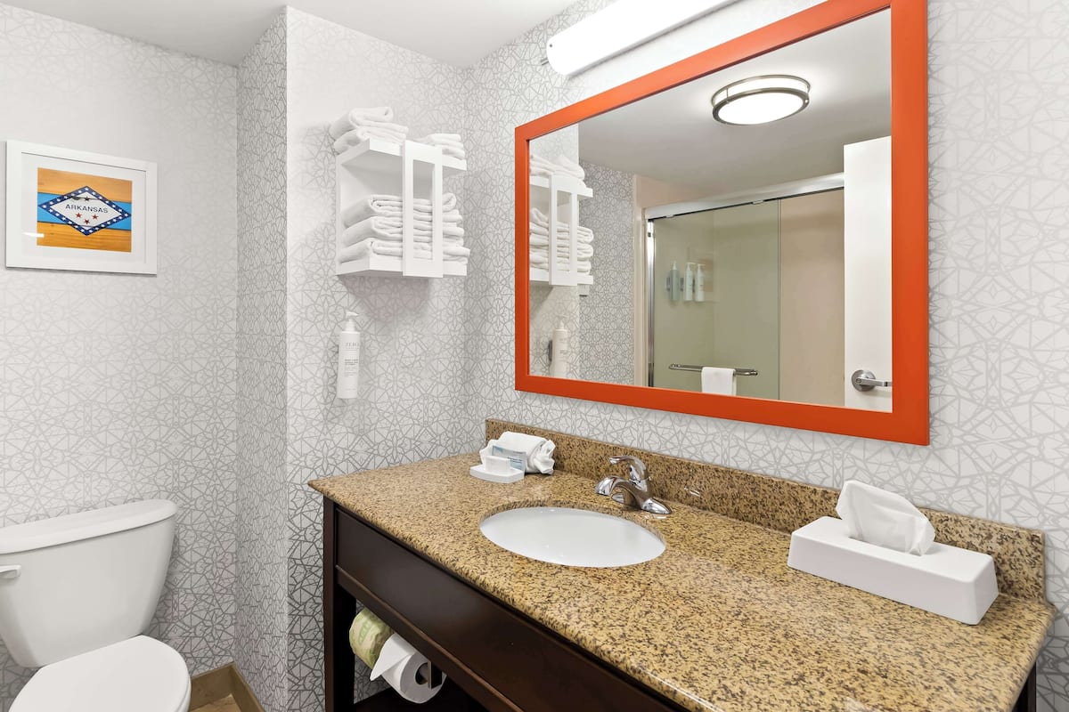 standard room | bathroom | hair dryer