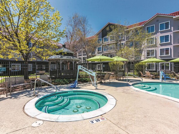 Seasonal outdoor pool