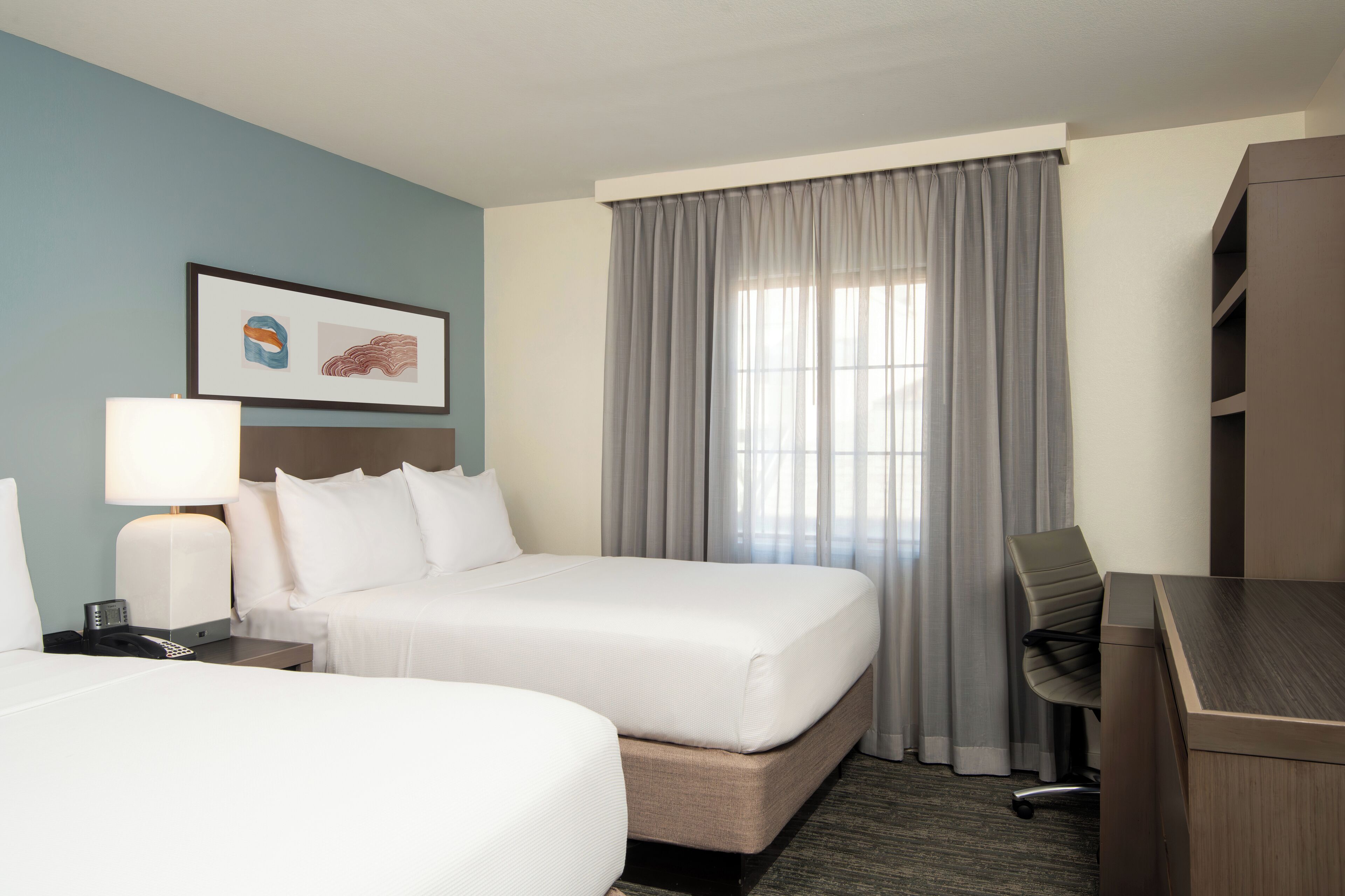 suite, multiple beds | 1 bedroom, premium bedding, pillow-top beds, desk
