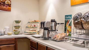 Petit déjeuner buffet compris tous les jours