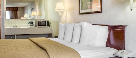 Ropa de cama de alta calidad y camas con pillow-top