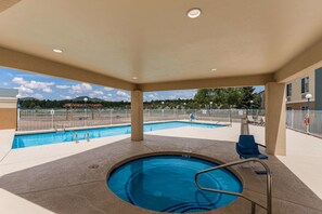 Seasonal outdoor pool