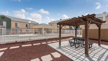 Seasonal outdoor pool