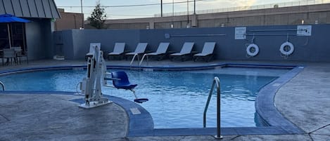 Seasonal outdoor pool