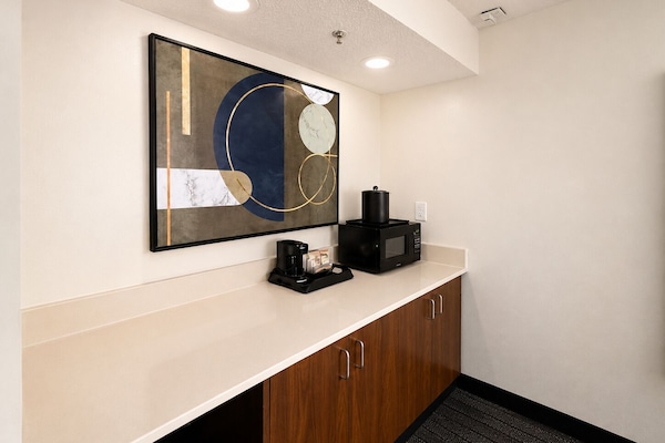 Suite, 1 King Bed with Sofa bed | Living area | Flat-screen TV, pay movies