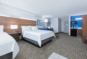 Standard Room, Multiple Beds | In-room safe, desk, laptop workspace, blackout drapes - Holiday Inn Express Hotel & Suites DFW Airport South by IHG (Irving)