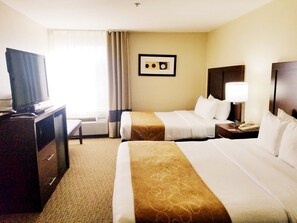 Suite, Multiple Beds, Non Smoking | Premium bedding, pillowtop beds, in-room safe, desk