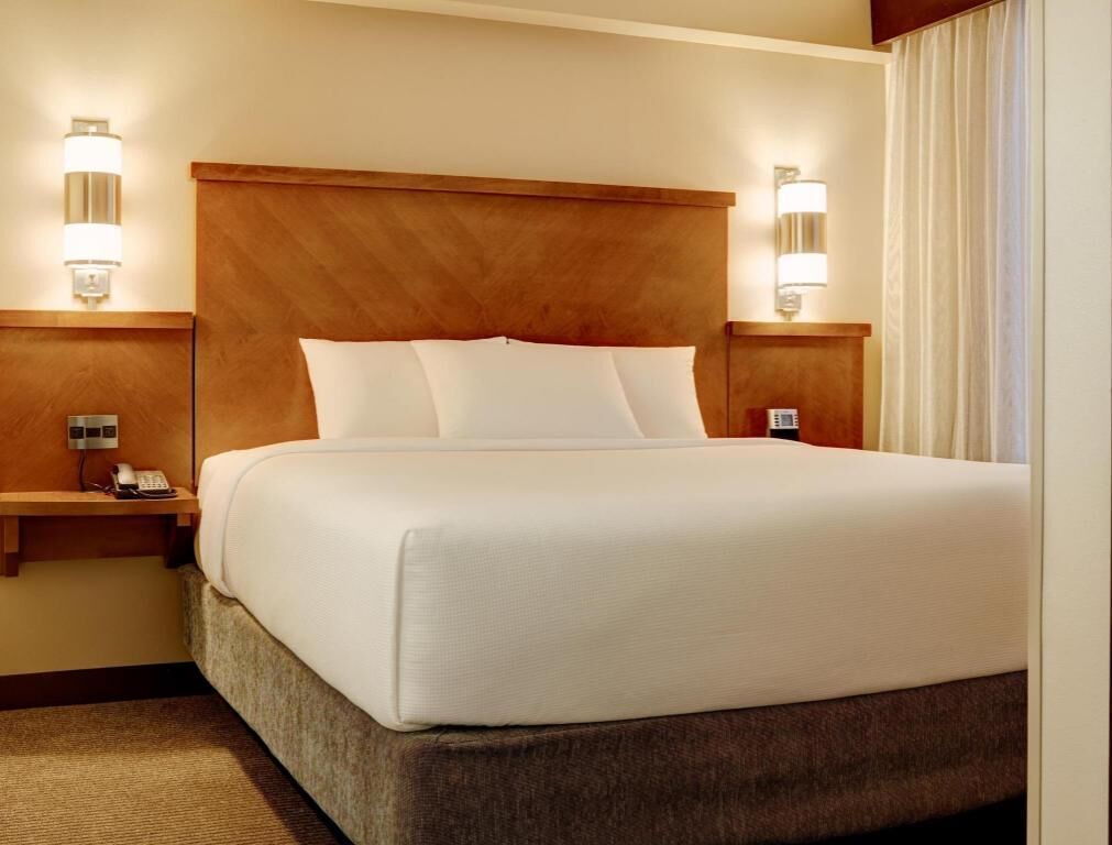 In-room safe, desk, blackout curtains, iron/ironing board