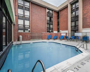 Seasonal outdoor pool