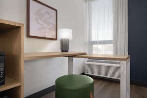 50-inch flat-screen TV with cable channels