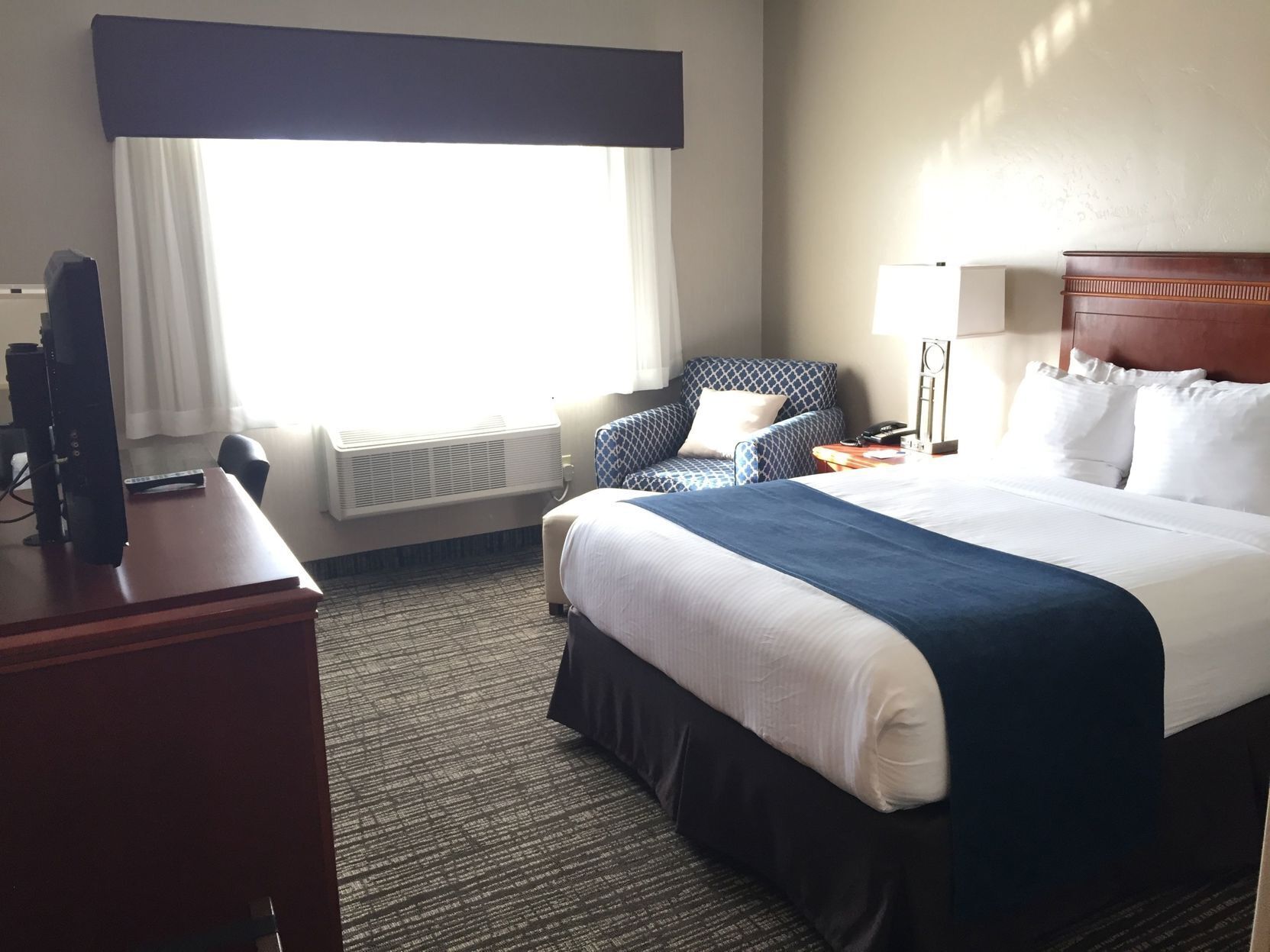 Pillow-top beds, in-room safe, desk, iron/ironing board