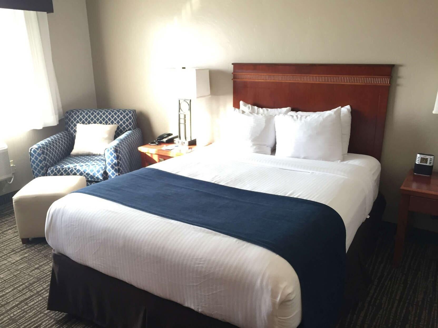 Pillow-top beds, in-room safe, desk, iron/ironing board