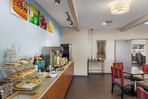 Free buffet breakfast