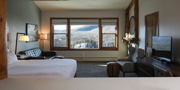 Suite Mountain View, 1 King Suite | 熨斗/熨衣板、免费婴儿床、折叠床/加床（额外收费）、床单