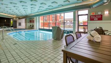 Indoor pool, outdoor pool