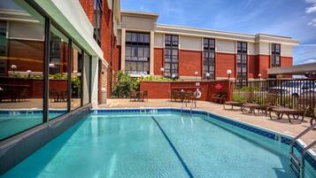 Indoor pool, outdoor pool