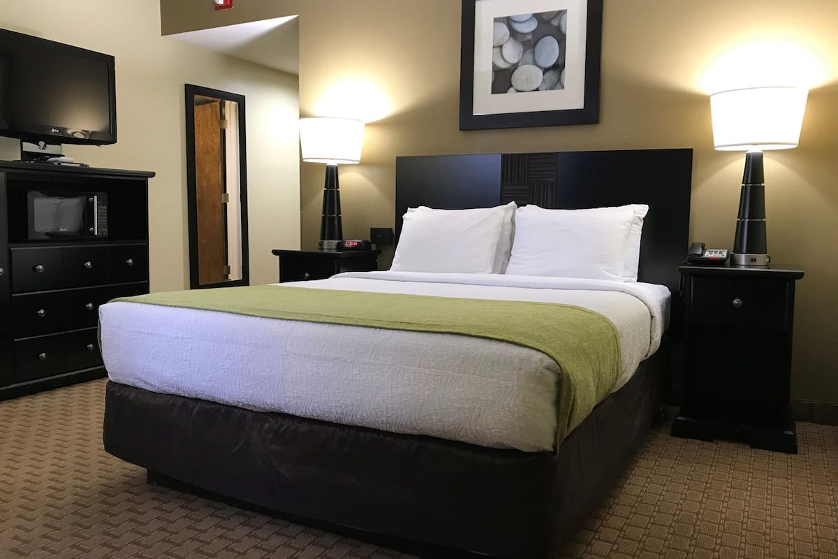 single room | desk, blackout curtains, iron/ironing board, free wifi