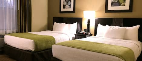 Double Room | Desk, blackout drapes, iron/ironing board, free WiFi