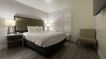 Leilighet, 2 soverom, ikke-røyk | 1 soverom, sengetøy av topp kvalitet, dundyner og senger med overmadrass