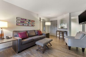 1 Schlafzimmer, hochwertige Bettwaren, Pillowtop-Betten, Minibar