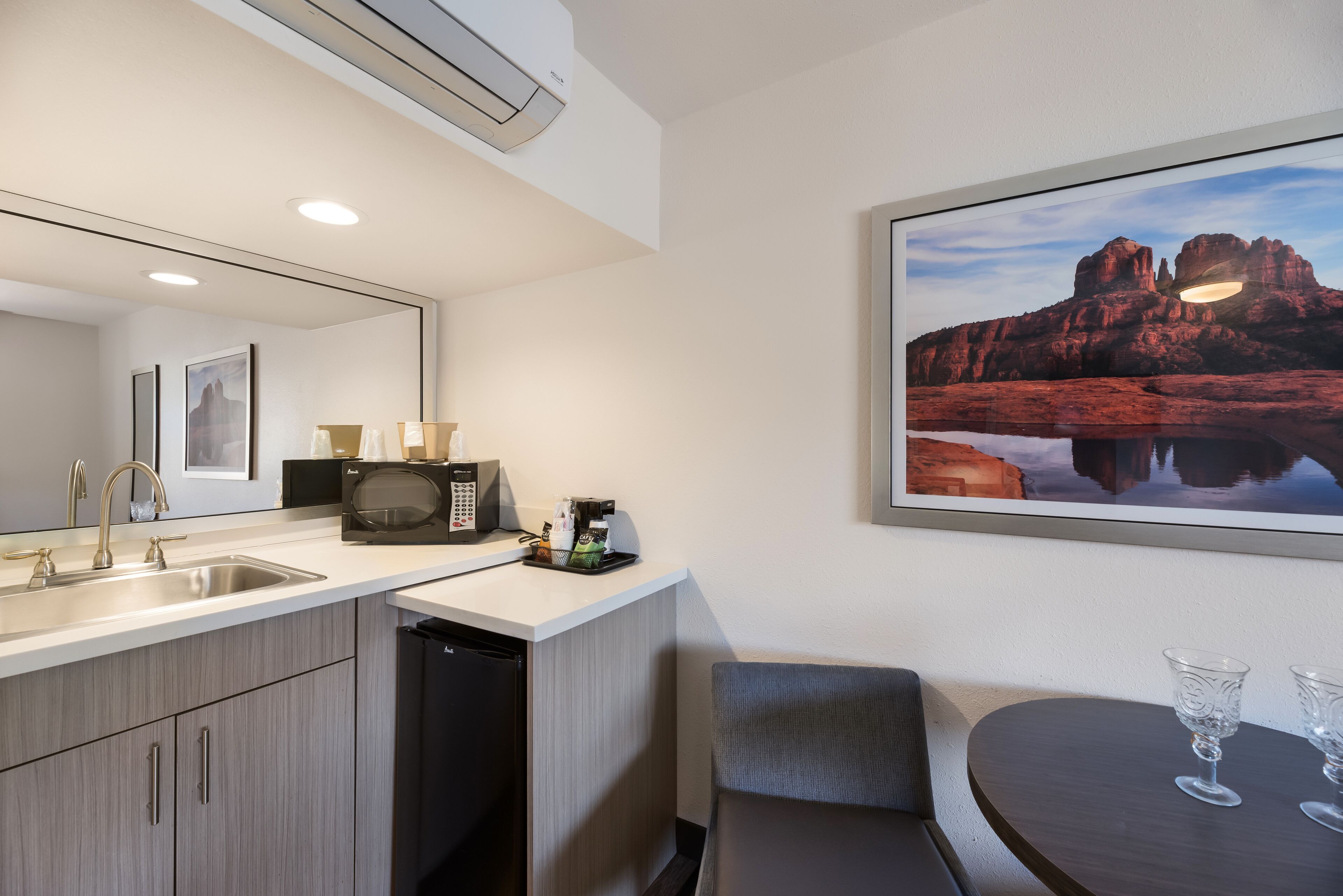 premium suite, mountain view | coffee and/or coffee maker