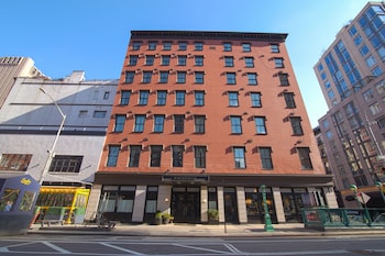 Hotel exterior and entrance at The Frederick Hotel