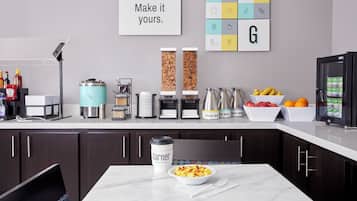 Free daily cooked-to-order breakfast