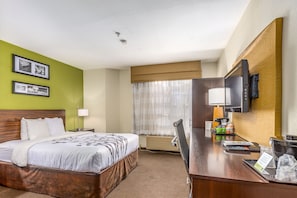 Chambre Standard, 1 très grand lit, non-fumeurs | Literie de qualité supérieure, coffres-forts dans les chambres, bureau