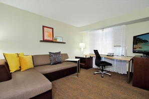 37-inch flat-screen TV with cable channels, Netflix, iPod dock - Residence Inn by Marriott Colorado Springs South (Colorado Springs)