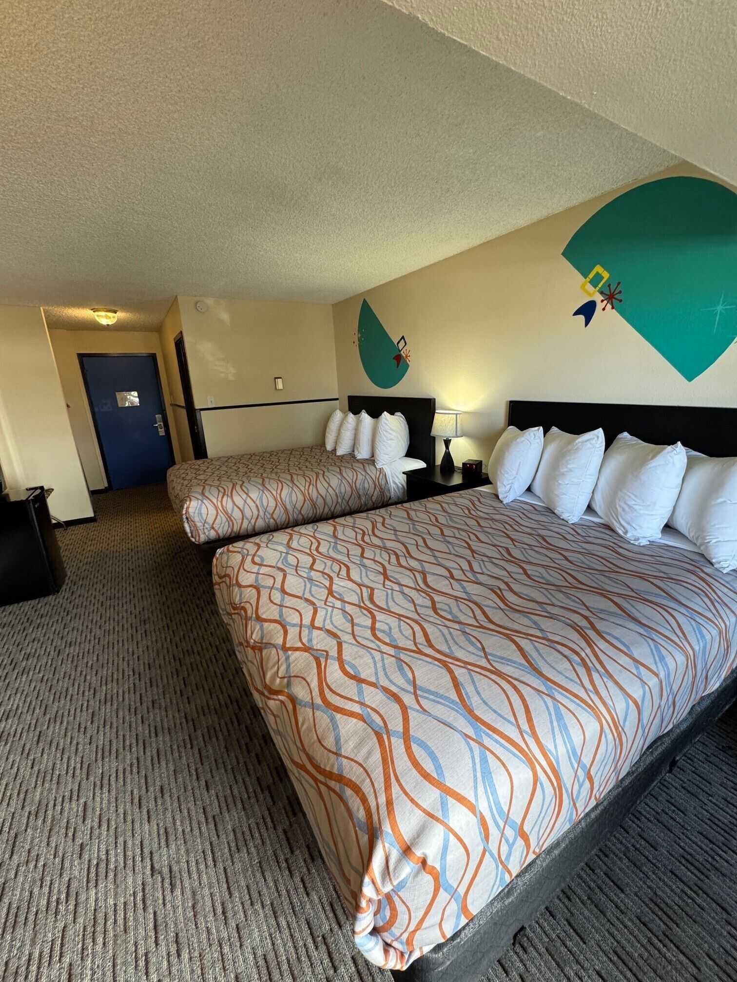 Chambre Double | Bureau, espace de travail pour ordinateur portable