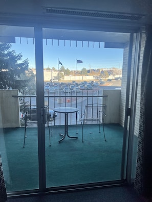 Standard Room, 1 Queen Bed, Balcony | Terrace/patio