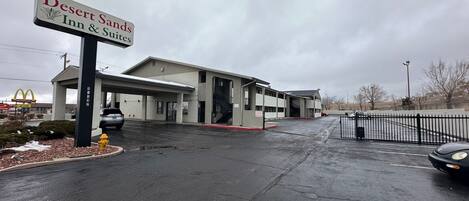 Fassade der Unterkunft