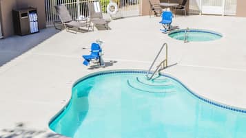 Seasonal outdoor pool