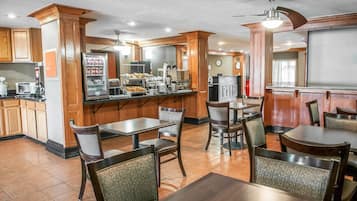 Free buffet breakfast