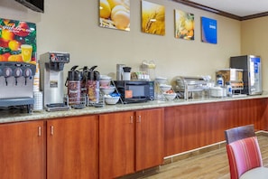 Free daily continental breakfast