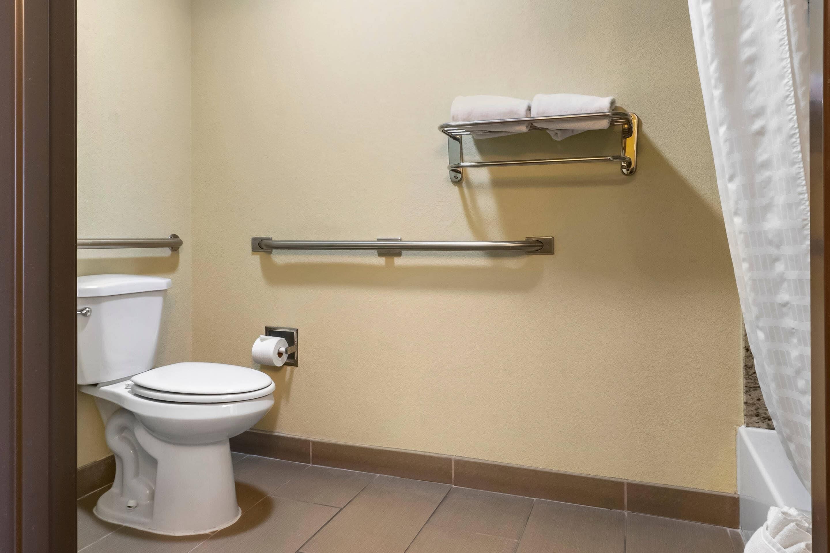 standard room, 1 queen bed, accessible, non smoking | premium bedding, pillow-top beds, desk, laptop workspace