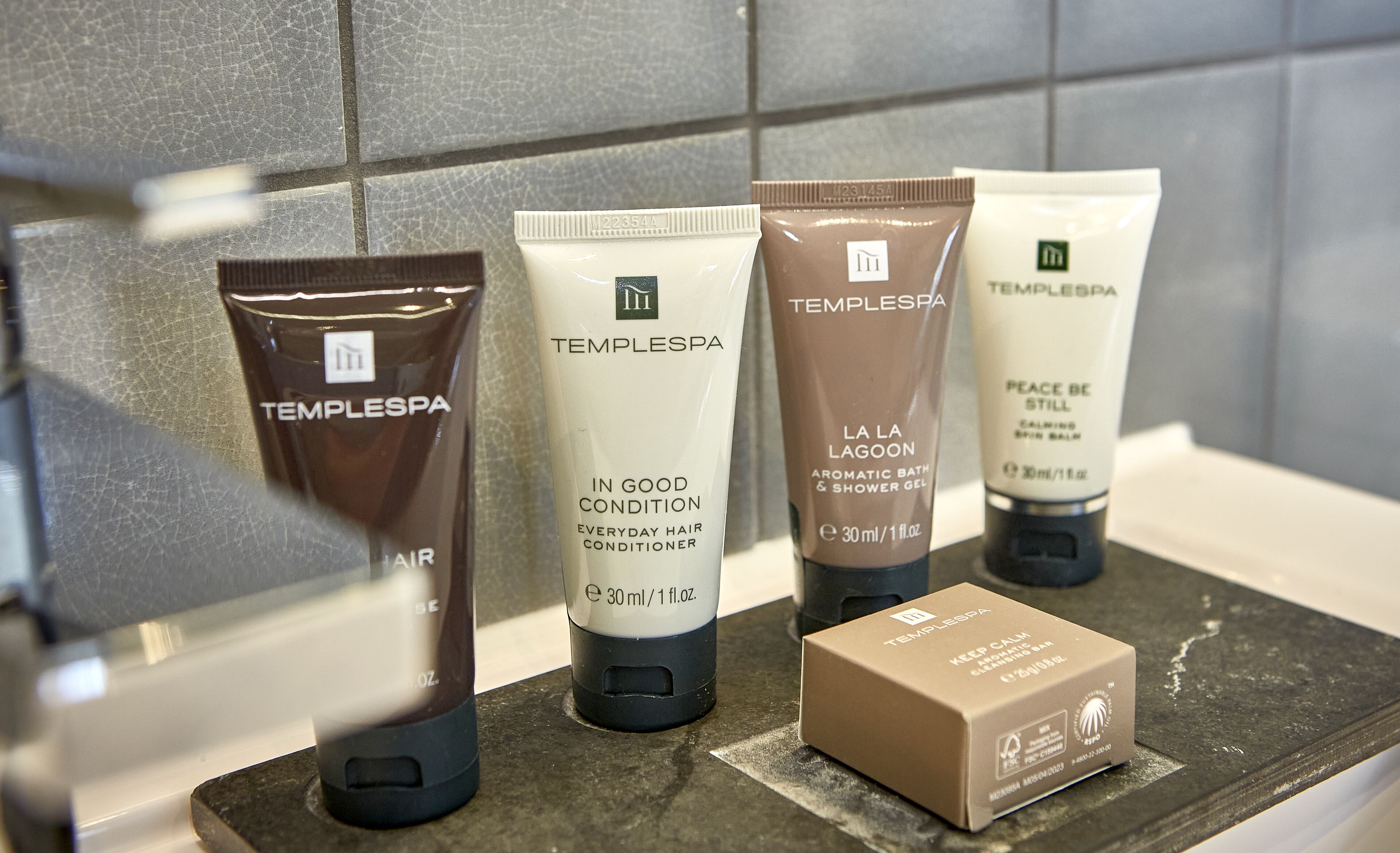 boutique executive double room or twin | bathroom | free toiletries, hair dryer, towels, soap