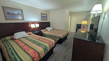 Standard Room, 2 Double Beds, Non Smoking | Free WiFi